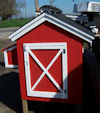 Chicken Coop with Gable roof